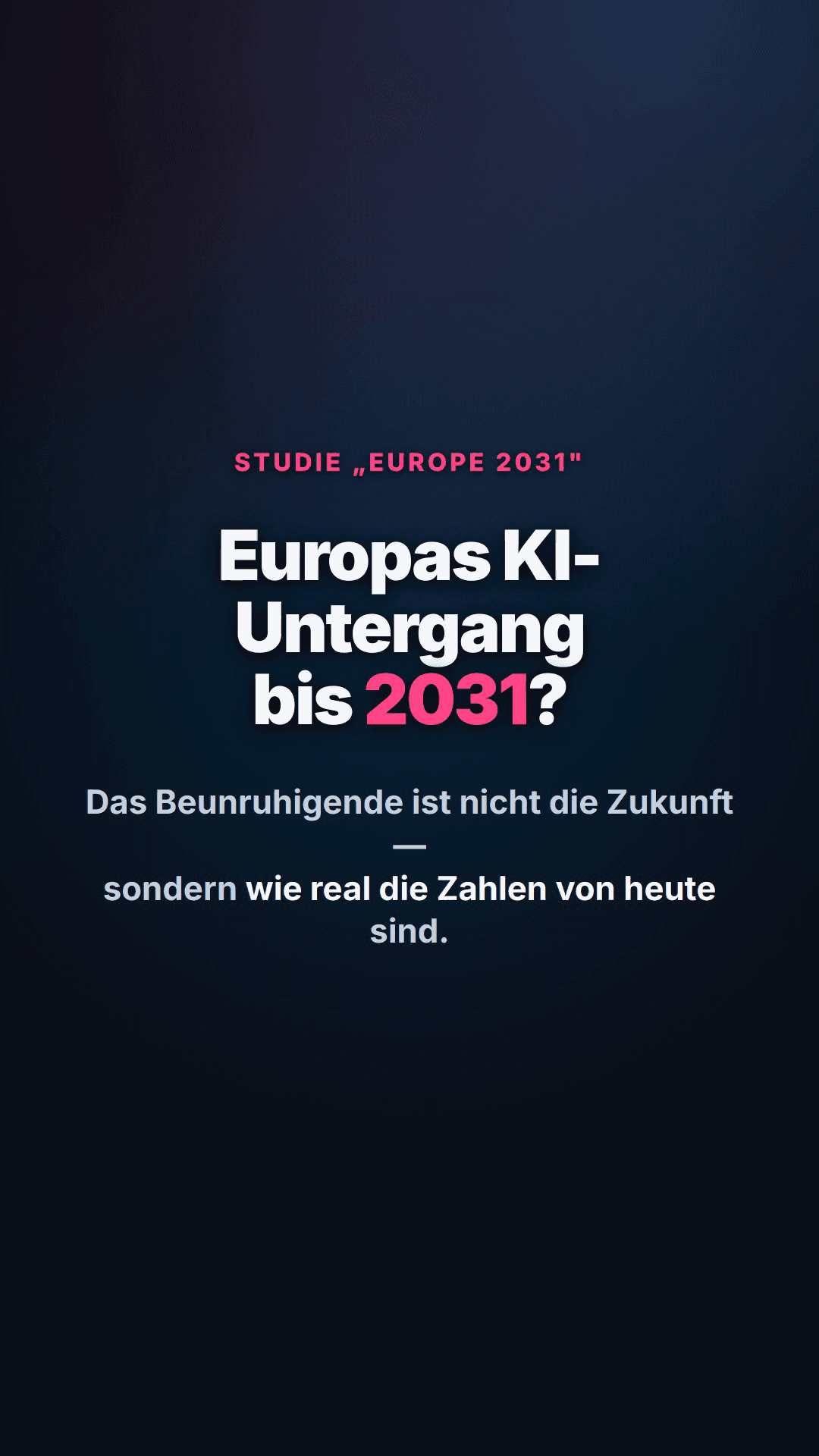 Cover zu „„Europa 2031: Weckruf oder Panikmache?" (Kritik/Faktencheck)"