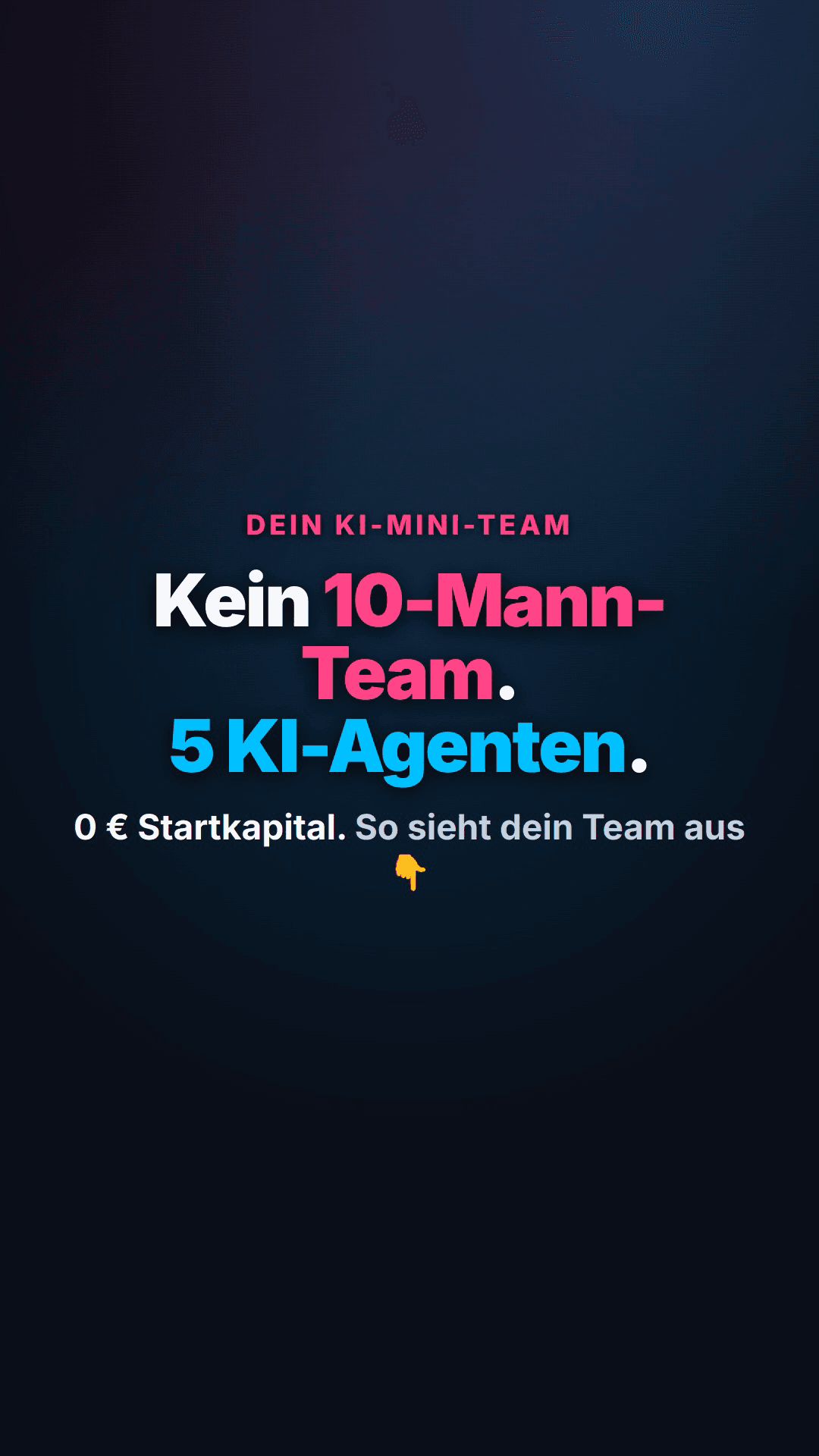 Cover zu „„5 KI-Agenten, die für dich arbeiten — 0 € Start" (Gewinner-Thema, datenbasiert)"