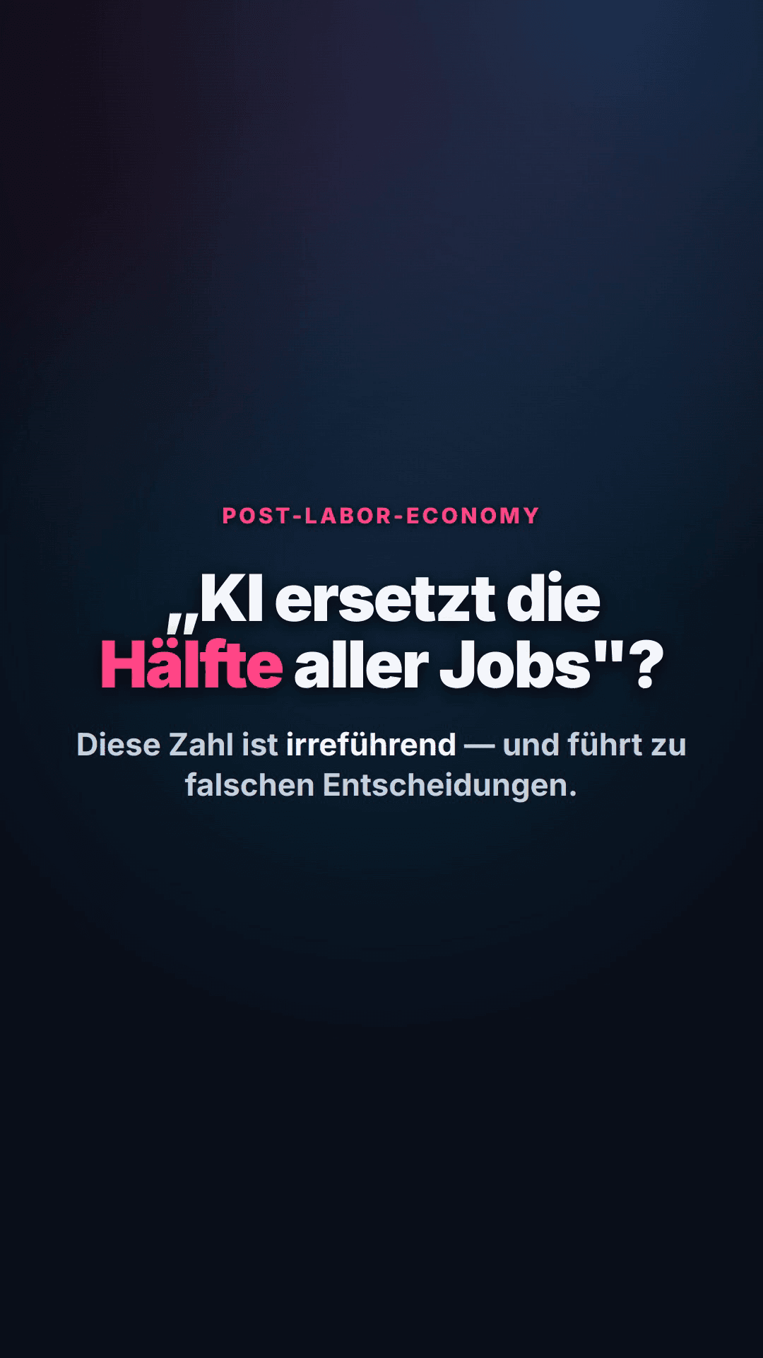 Cover zu „„Zukunft Mensch mit/trotz KI" (Post-Labor, Value/Authority)"